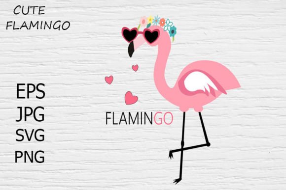 Cute Flamingo Svg for Crafts and Graphics