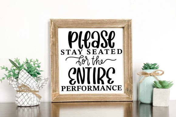 Seated Humor: A Graphic Asset for Crafts and Fun